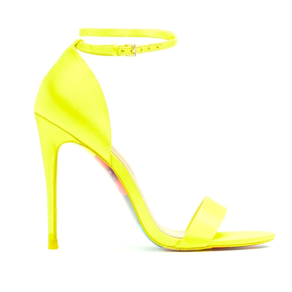 Aldo Neon Yellow Sandyy 7.5 NWT